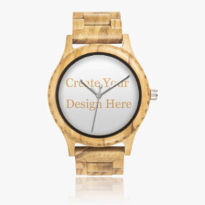 206. Italian Olive Lumber Wooden Watch